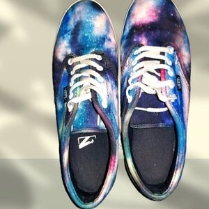 Vans super galactic canvas sneakers